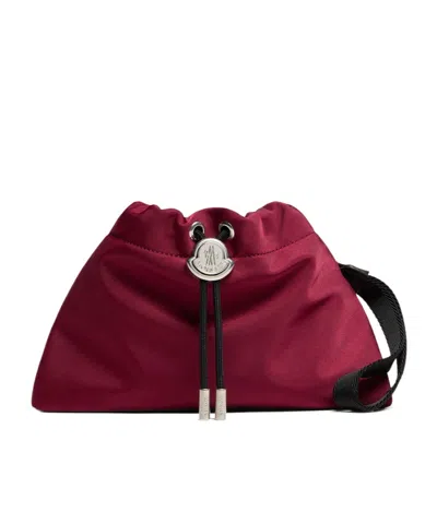 Moncler Trick Water-repellent Pouch In Red