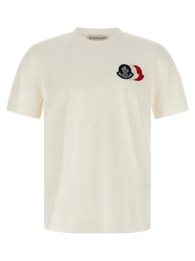 MONCLER TRICOLOR LOGO T-SHIRT
