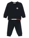 Moncler Two Pieces Suit In Blue