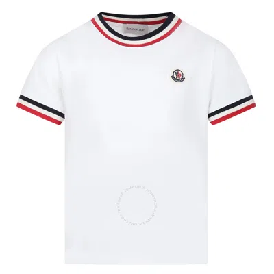 MONCLER MONCLER TRICOLOUR JERSEY T-SHIRT