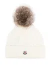 Moncler Tricot Beanie In ホワイト