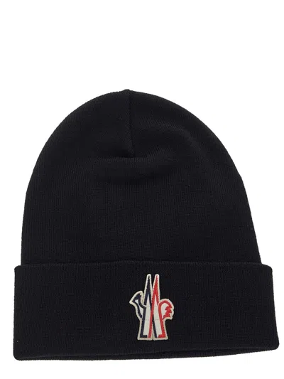 Moncler Tricot Beanie In Black