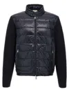 Moncler Long-sleeved Splicing Detail Down Jacket