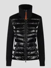Moncler Logo-patch Jacket In Black