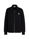 Moncler Tricot Logo Cardigan In Black