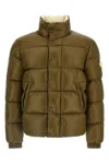 Moncler Tripiti Short Down Jacket In Green