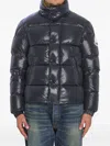 Moncler Black Dervox Short Down Jacket In Black