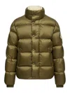 Moncler Tripiti Short Down Jacket In Green