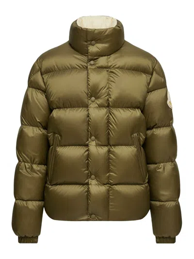 Moncler Tripiti Short Down Jacket In Green