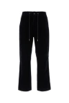 Moncler Corduroy Trousers With Back Pockets And Button Accents
