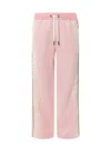 Moncler Trouser In Pink & Purple