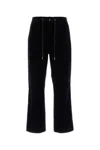 Moncler Corduroy Trousers With Back Pockets And Button Accents In 779