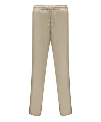 Moncler Trousers In Beige