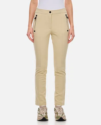 Moncler Trousers In Beige