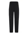 Moncler Track Pants In Tech Fabric In Black