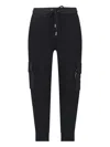 Moncler Casual Trousers Adjustable Fit In Black