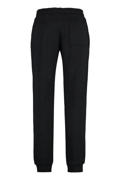 Moncler Men's  Man Cotton-blend Trousers In Black