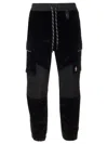 Moncler Corduroy Track Pants In Black