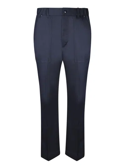 Moncler Trousers In Blue