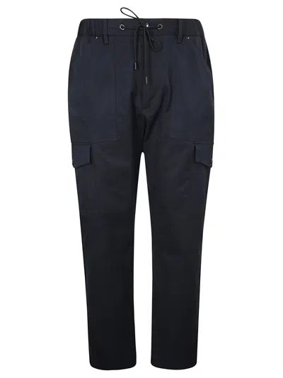 Moncler Trousers In Blue