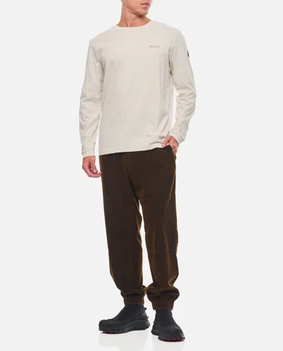 Moncler Trousers In Brown