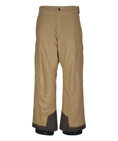 Moncler Trousers In Brown