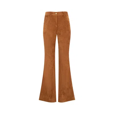 Pre-owned Moncler Trousers 'brown' | Women's Size 42