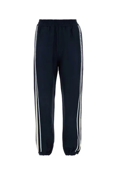Moncler Trousers In Dark Blue