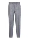 Moncler Trousers In Grey In Gray