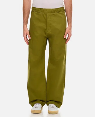 Moncler Trousers In Green