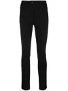 Moncler Grenoble Slim Fit Stretch Trousers In Black