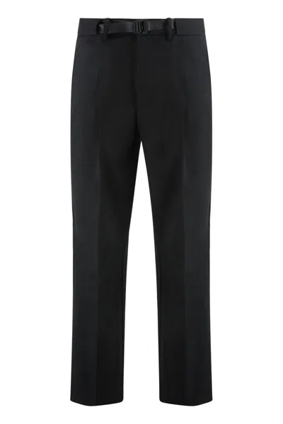 MONCLER MONCLER TROUSERS IN TWILL