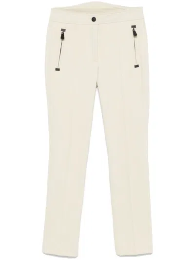 MONCLER TROUSERS LIGHT AND NATURAL