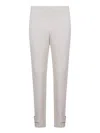 Moncler Mid-rise Trousers In White