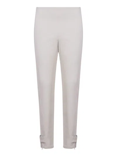 Moncler Mid-rise Trousers In White