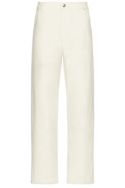 Moncler Trousers In White