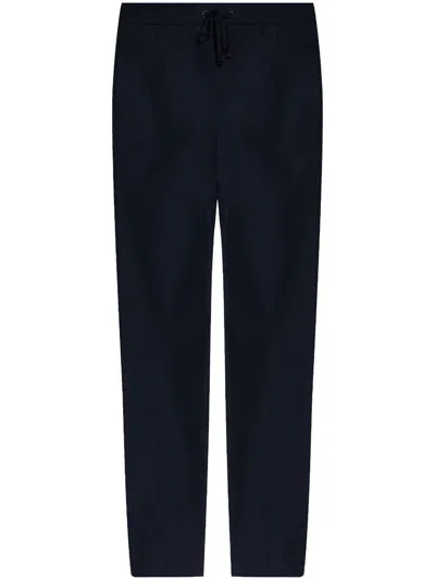Moncler Trousers With America Pockets In Blue