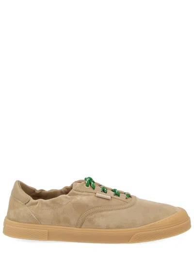 Moncler Biscuit Suede Vera Leisure Sneakers In Brown