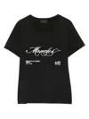 Moncler Logo T-shirt Clothing In Black