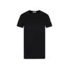 Moncler Crewneck Short-sleeved T-shirt In Black