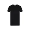 Moncler Crewneck Short-sleeved T-shirt In Black