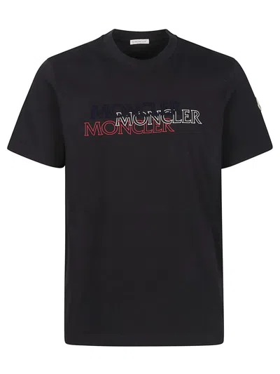Moncler Tshirt In Black