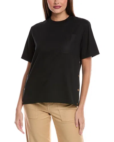 Moncler T-shirt In Black