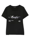 Moncler Logo T-shirt Clothing In Black