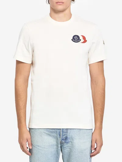 MONCLER TSHIRT IN LIGHTWEIGHT COTTON