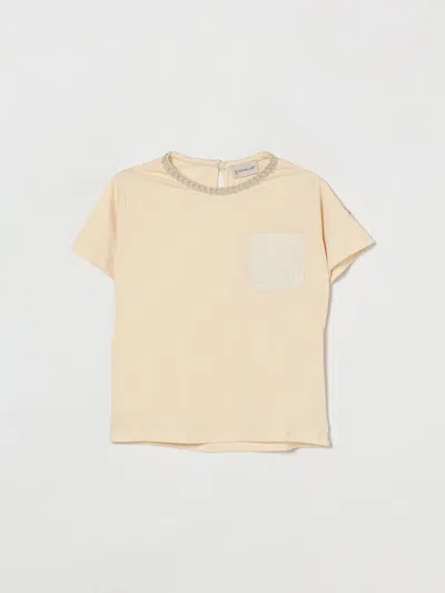 Moncler T-shirt Kids  In Neutral