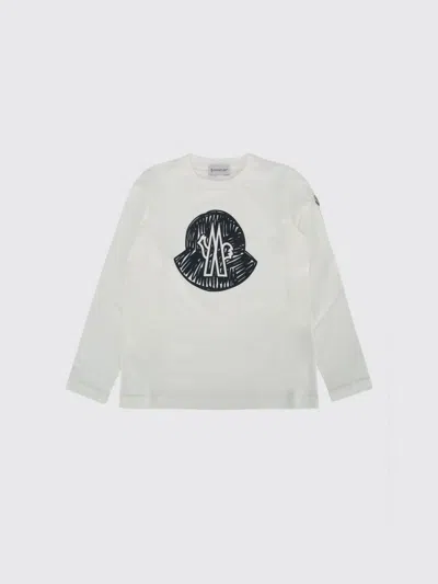 Moncler T-shirt Kids In White