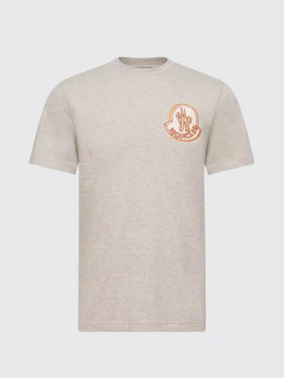 Moncler T-shirt Men  In Gray
