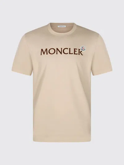 Moncler T-shirt Men  In Sand