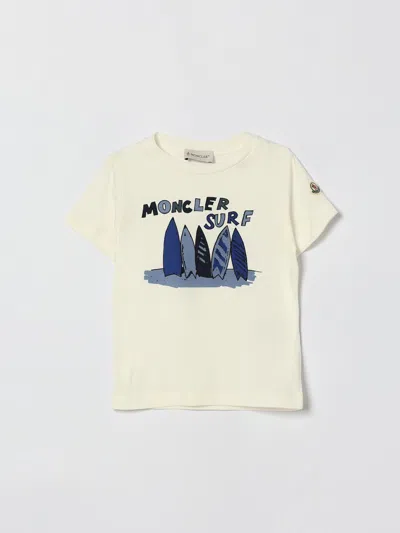Moncler T-shirt  Kids Color Beige In Neutral